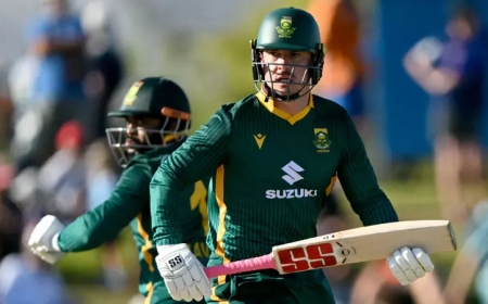 தென் ஆப்பிரிக்கா வீரரின் புதிய உலக சாதனை