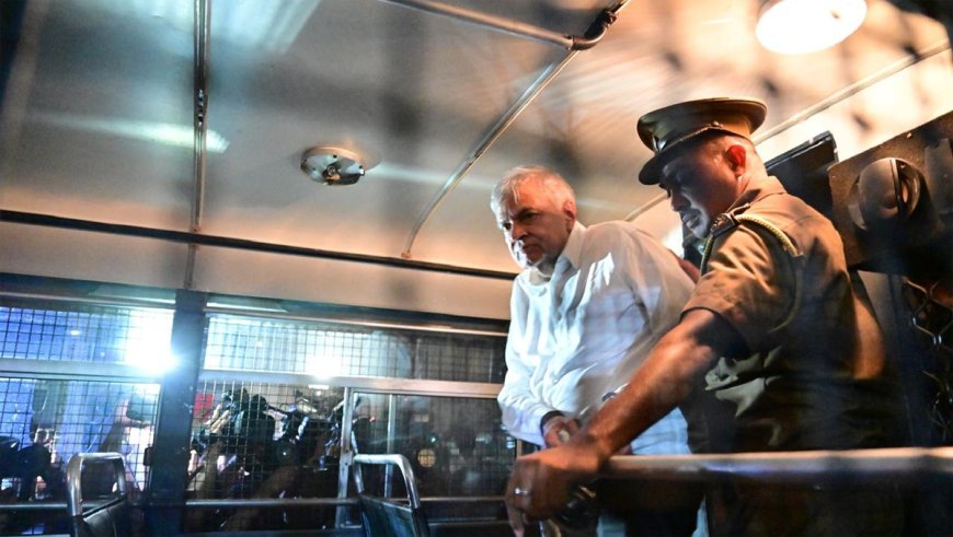 சிறைச்சாலையில் வைத்தியசாலையில் இருந்து இருந்து தேசிய வைத்தியசாலைக்கு மாற்றப்பட்டார் ரணில்