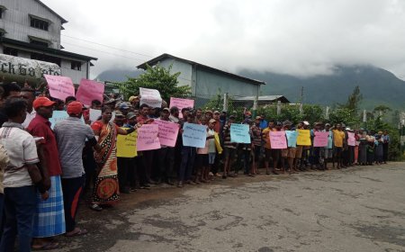 2000 வேண்டும் மஸ்கெலியாவில் போராட்டம்!