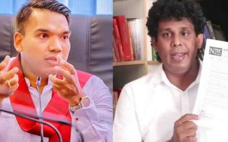 எனது மனைவியின் சொத்துக்கள் தான் என்னை வளப்படுத்தியது நாமல்.