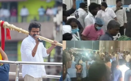 கரூர் கூட்ட நெரிசலில் சிக்கிய 40 பேர் உயிரிழப்பு??