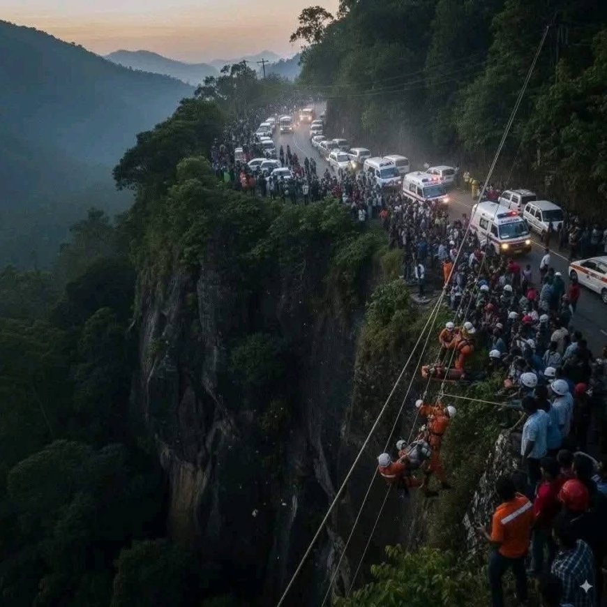 இலங்கை மக்களை உலுக்கி போட்ட மற்றும் ஒரு பஸ் விபத்து! பலி எண்ணிக்கை 15!