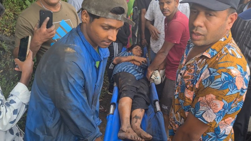 ரயில் மோதுண்டு பெண் படுகாயம்!