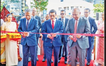 மக்கள் வங்கியின் தலைமையகம் திறப்பு!