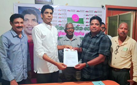 தொழிலாளர் தேசிய முன்னனியின் உப தலைவராக முன்னனியின் உப தலைவராக மெல்கம் தெரிவு!!