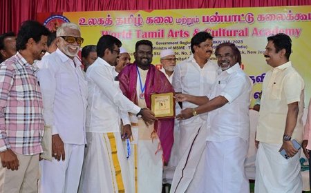 தமிழ் நாட்டில் பிரதி அமைச்சர் சுந்தரலிங்கம் பிரதீப்.