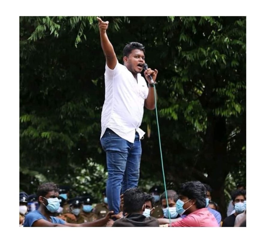 கோட்டாபாயவை வீட்டுக்கு அனுப்பிய "  வசந்த முதலிகே மீண்டும் குழப்படி!!