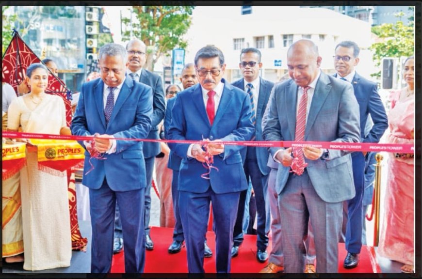 மக்கள் வங்கியின் தலைமையகம் திறப்பு!