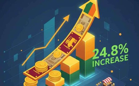 அரசாங்கத்தின் இந்த வருடத்தின் முதல் அரையாண்டு வருமானம் 24.8%அதிகரிப்பு!!