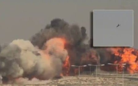 துபாய் விமானக் கண்காட்சியில் கீழே விழுந்து நொறுங்கிய தேஜஸ் போர் விமானம் - என்ன நடந்தது