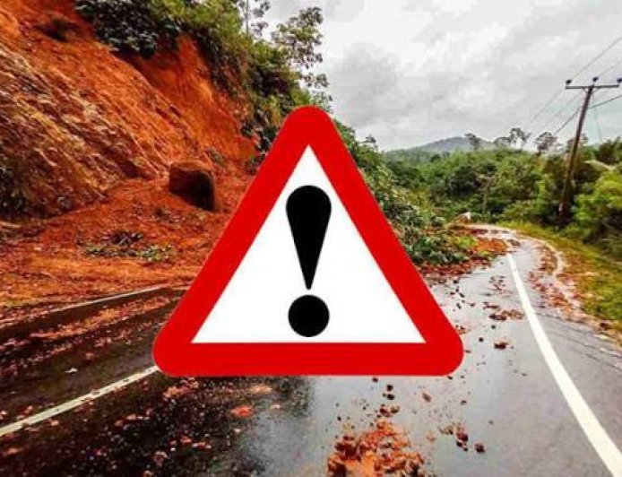 நுவரெலியாவின் நான்கு பிரதேச செயலகப் பிரிவுகளுக்கு சிவப்பு எச்சரிக்கை!