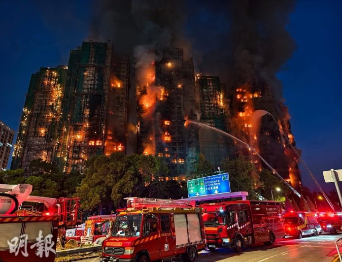 ஹொங்கொங் தீ விபத்து பலி எண்ணிக்கை 36 ஆக உயர்ந்தது!