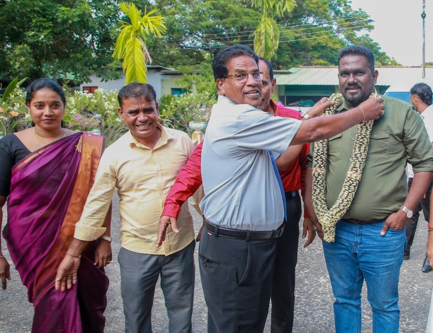 பனைசார் கைப்பணி பயிற்சி நெறியை நிறைவு செய்தவர்களுக்கு  சான்றிதழ்.