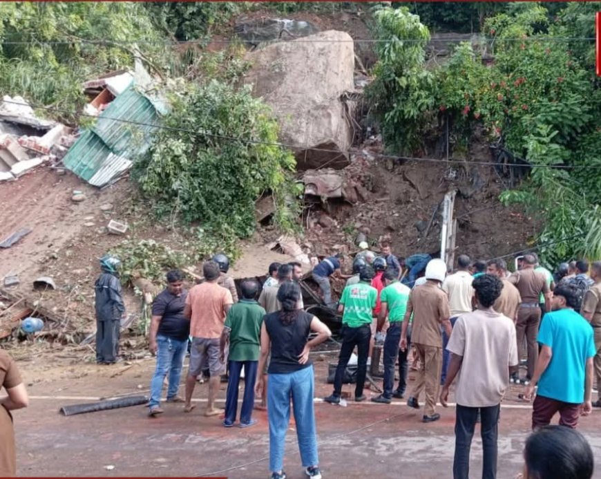 கண்டி பஹல கடுகண்ணாவில் பெரும் இடர்!