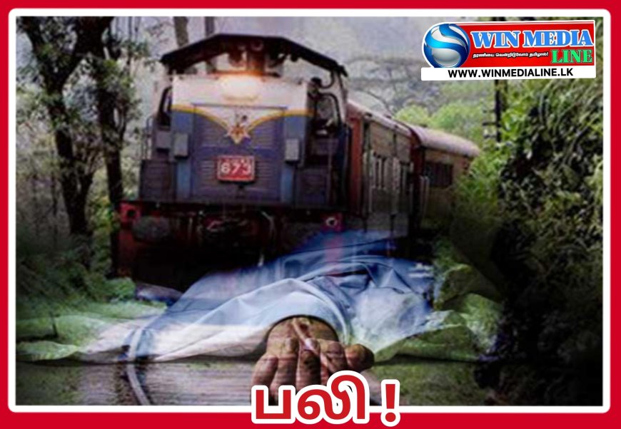 உடரட்ட மெனிக்கே ரயில் மோதி ஒருவர் உயிரிழப்பு!
