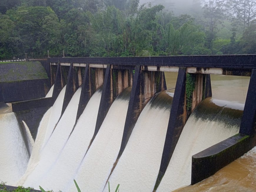 கென்யோன் நீர் தேக்கத்தின் வான் கதவுகள் திறப்பு!