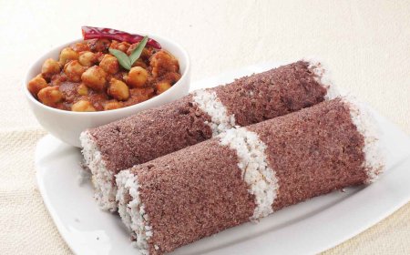 புட்டு கேட்ட கணவனை வெட்டிக் கொன்ற மனைவி !