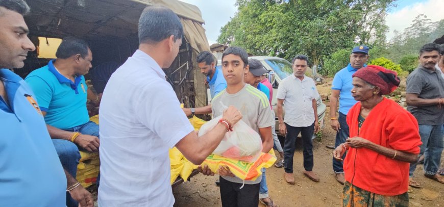 பேரிடரிலும்  கைகொடுத்து வரும் மலையக கல்வி அபிவிருத்தி மன்றம்