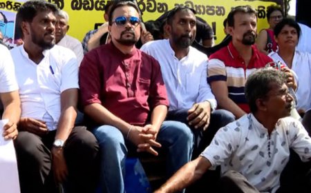 பிரதமர் ஹரிணிக்கு எதிராக விமல் வீரவன்ச  போராட்டம்!