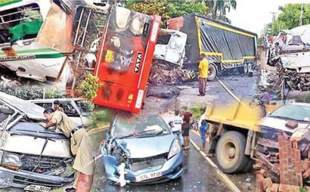 விபத்துகளில் 120 பேர் வரை பலி -பொலிசார் தெரிவிப்பு!