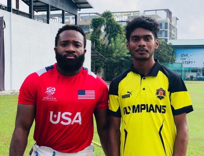 USA அணிக்கான வலைப்பந்து வீச்சாளராக தெரிவான மலையக  வீரர் ரவிகுமார் அபிஷேக்