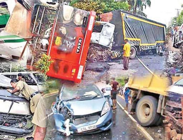 விபத்துகளில் 120 பேர் வரை பலி -பொலிசார் தெரிவிப்பு!