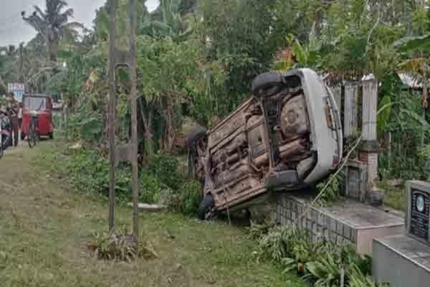 பொலிஸ் சமிக்ஞையை மீறிச் சென்ற காருக்கு ஏற்பட்ட கதி!