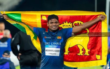 கிளாஸ்கோ 2026 பொதுநலவாய விளையாட்டு விழா: இலங்கைக்கு முதல் பதக்கத்தை வென்றார் பாலித்த பண்டார